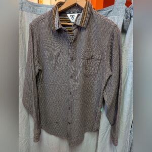 Men's Brown Patterned Shirt